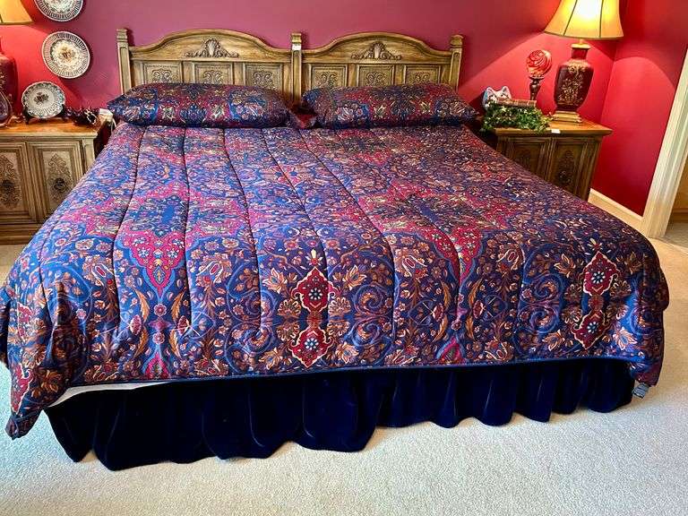 King Size Bed 80”x76”