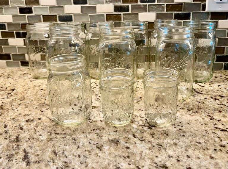 12pc Mason Jars (Located in Kitchen)