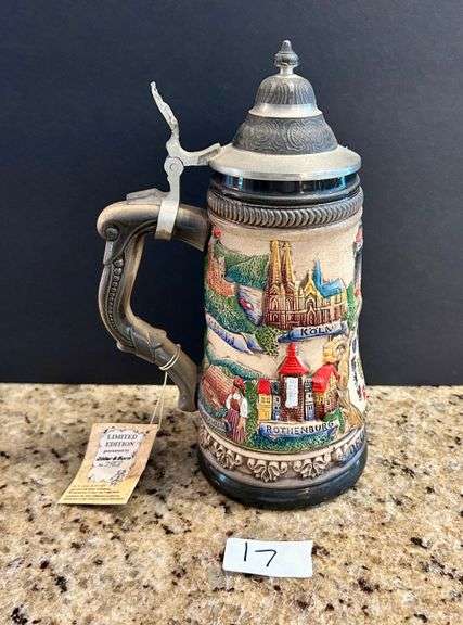 Zöller & Born "Deutschland" Limited Edition German Beer Stein (Located in Kitchen)