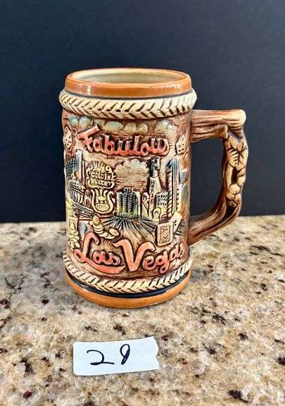 Las Vegas Beer Stein (Located in Kitchen)