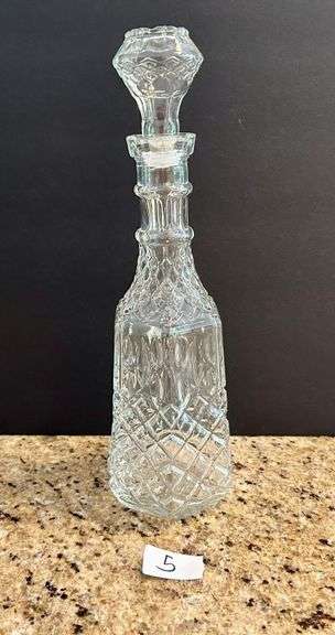 Glass Decanter (Located Upstairs Office Bonus Room)