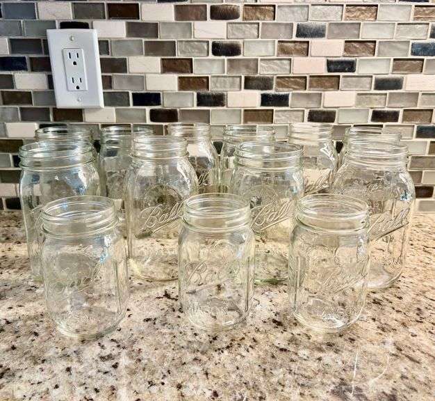 13pc Mason Jars (Located in Kitchen)