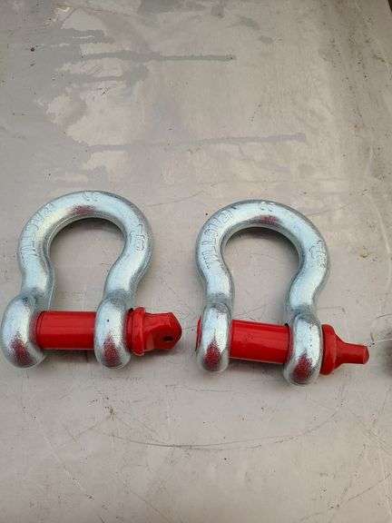 1 1/8 Inch Screw Pin Anchor Shackle – 9.5 Ton Lifting D Ring For Recovery