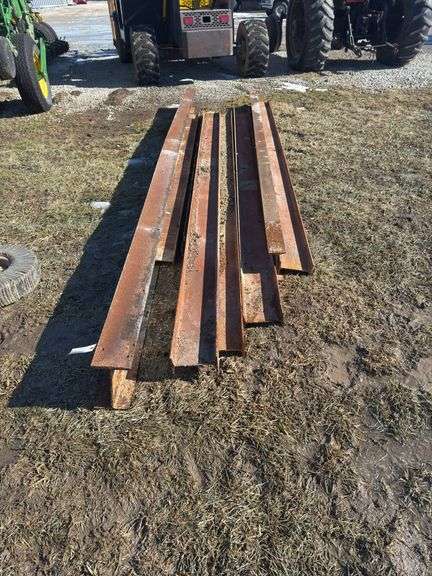 Large Assortment of I Beams - Schmid Auction