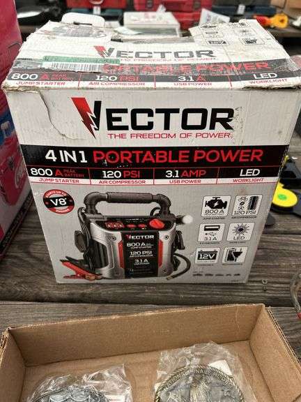 Vector 4 in 1 portable power - Schmid Auction