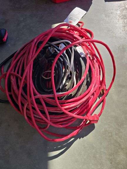Assortment of extension cords