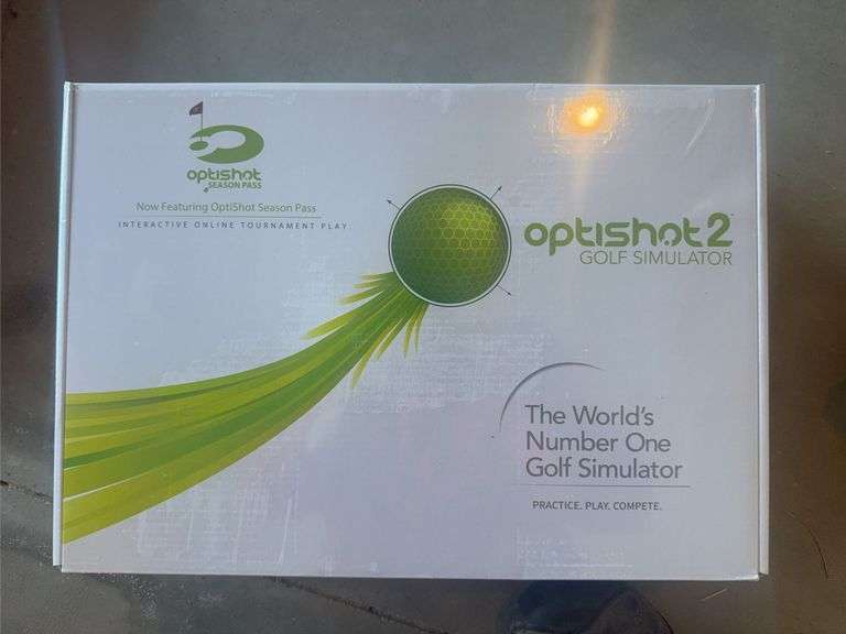 New Optishot 2 Golf Simulator, New, The world’s number 2 Golf Simulator, New in Box, Never Used