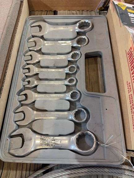 MIT 8pc Standard Stubby wrench set - Schmid Auction