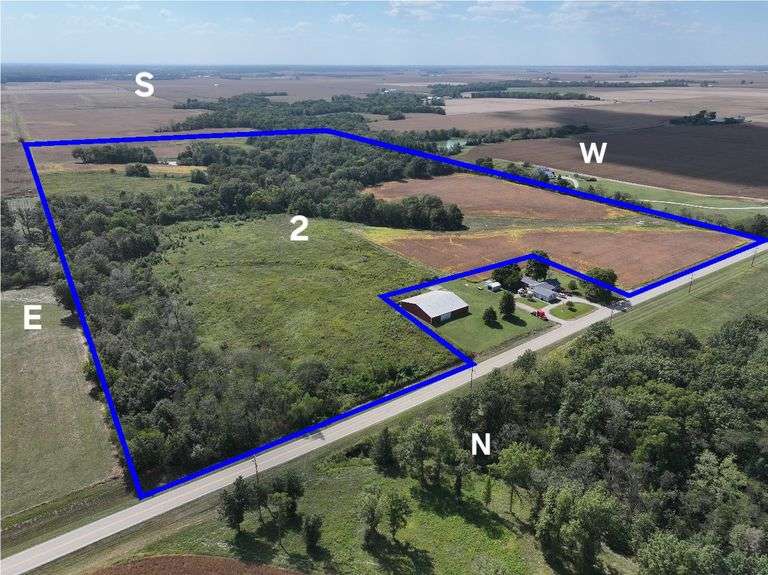 Tract 2: Acres: 78.3 +/- (42.61 +/- tillable) Soil Productivity Index 104.2 Note: Of the total tillable acreage, 22.48 +/- acres are currently farmed and 20.13 +/- acres are in a CRP, though the 20.13 +/- acres are farmable. Remaining acres (non-tillable) are mostly wooded areas with large trees and a ½ acre pond with slate rock on the banks. Excellent Whitetail Deer & Wild Turkey Hunting Land.  Located in Section 35, LaClede Township, Fayette County, IL  * An agricultural easement will be granted to farm the south part of Tract 2 To view soil maps, click on documents when viewing the lot on bidschmid.com
