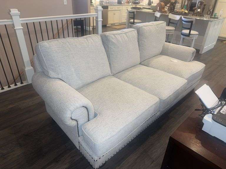 Bernhardt cream colored couch