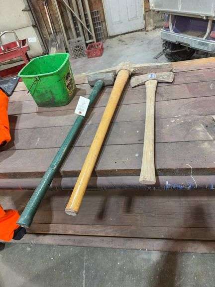 Sledgehammer, Pic, and Axe