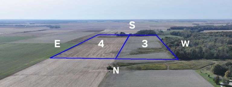 Petronilla M. Volk Estate 184.56 Acres Jasper County Land Auction - Live in person auction (internet bidding available)
