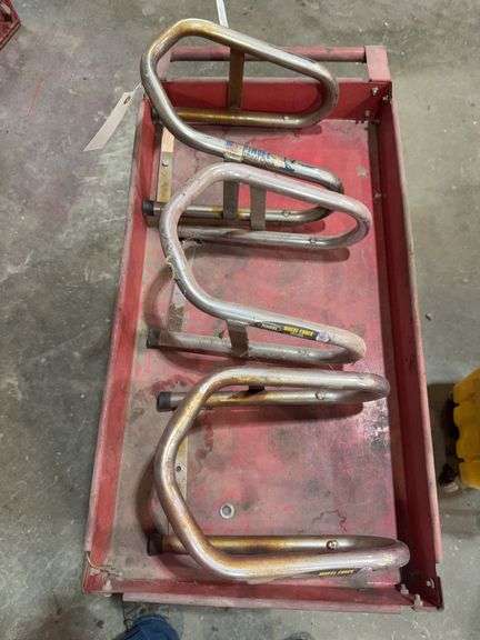 Motorcycle wheel chalks