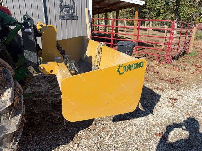Cammond 84'' Heavy Duty Box Blade/scraper, with teeth, low use