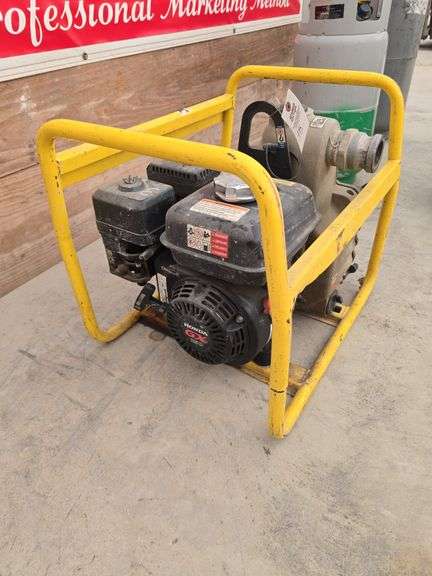 2010 Wacker PT3A 2 Inch Water Pump, Runs and works great