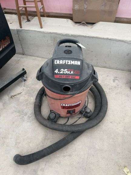 Craftsman 4.25 HP 12 gallon wet/dry vac