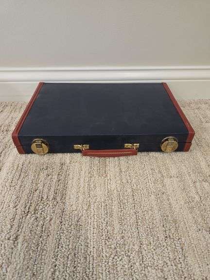 Lot 273 - A chess/backgammon games board with stained