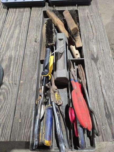 Wire Brushes and Tin Snips