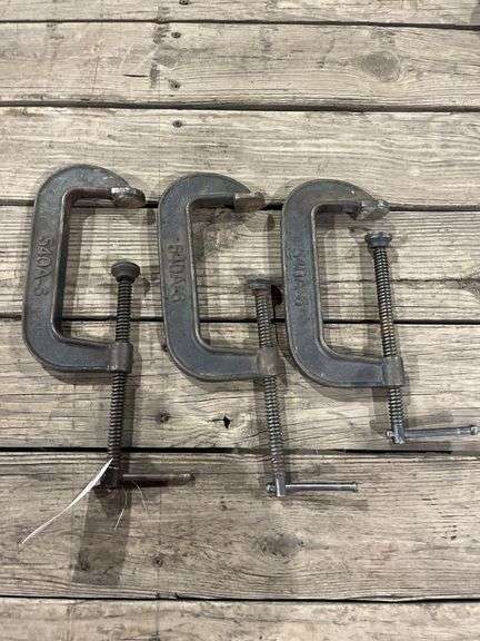 3 C Clamps