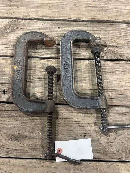2 C Clamps