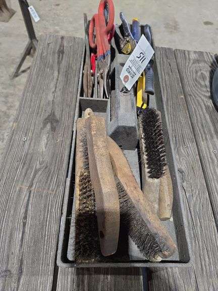 Wire Brushes and Tin Snips