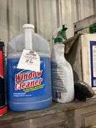 Assortment of Lubricants and Glass Cleaner, Adhesive, and Starting Fluid