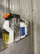 Assortment of Lubricants and Glass Cleaner, Adhesive, and Starting Fluid