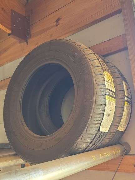 2 Tourmax GFT 195/70R14 tires no rims. - Schmid Auction