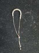 Sterling silver braclet and Trifari necklace
