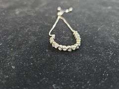 Sterling silver braclet and Trifari necklace