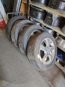 4 Arizonian 225/60R17 tires with rims - Schmid Auction