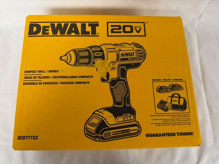 Cordless Drill donated by Terry & Susan Poe