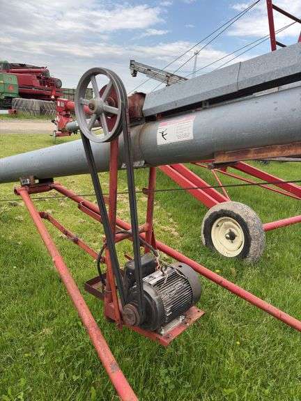 8"x36ft auger with electric motor