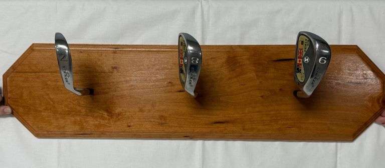 Golf-Themed Rack donated by Ryan & Val Gebben