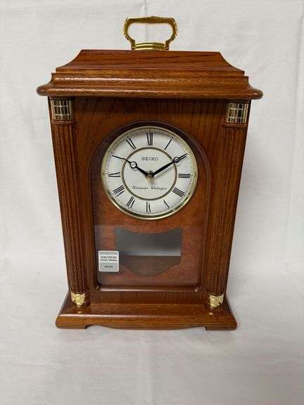 Mantel Clock donated by Bauer Funeral Home