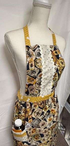 Apron, Honey and Maple Syrup donated by Ashley Dow and Bill & Jane Herman