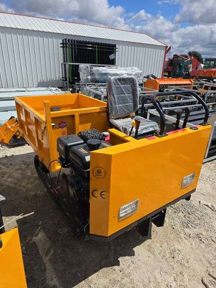 New 2025 IRD25 crawler dumper with seat, Biggs & Stratton 8.6KW engine, Electric ignition, transmission belt pulley drive, Max load: 1500kg