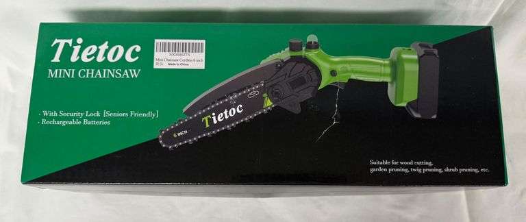Mini Cordless Chainsaw donated by Terry & Susan Poe