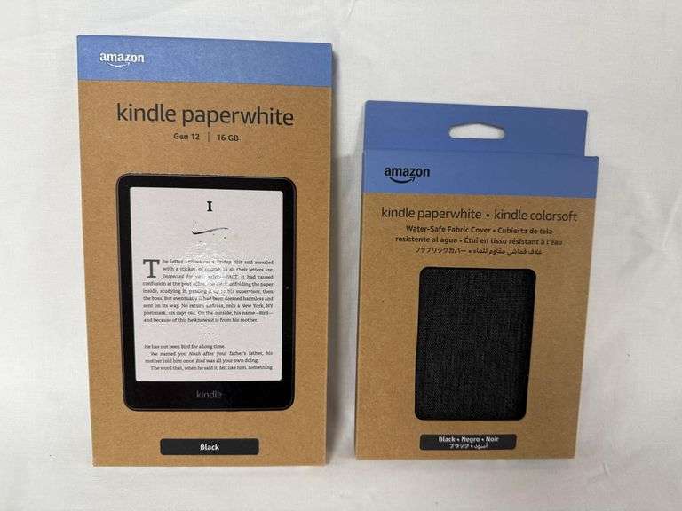Kindle Paperwhite & Case donated by Steve Swingler