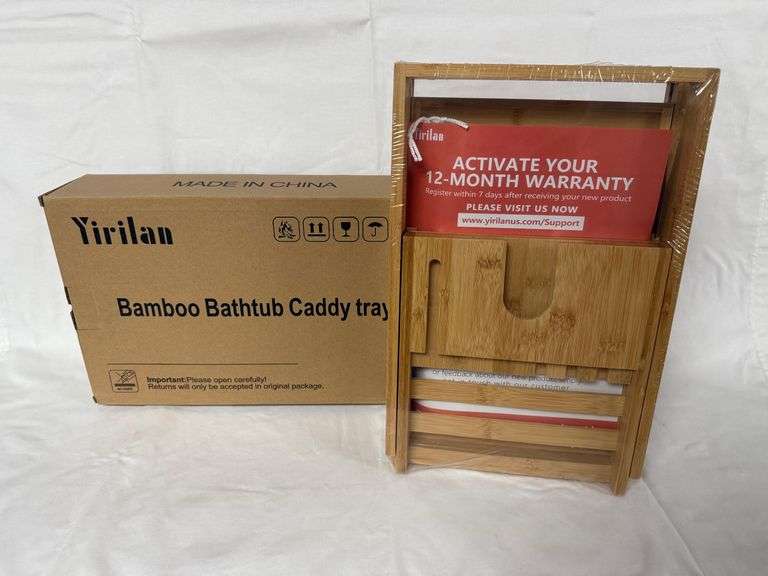 Bathtub Caddy Tray donated by Cody & Lia Hartke
