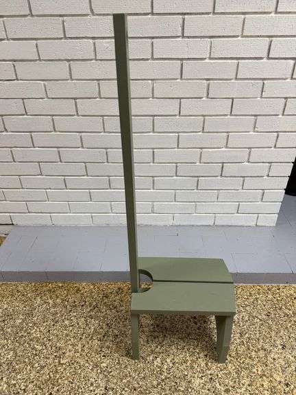 Handy Step Stool with Handle donated by Jim Wernsing