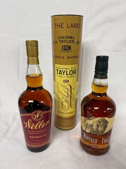 Premium Bourbon Trio donated by Top Shelf Beer Wine & Spirits