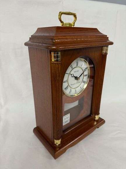 Mantel Clock donated by Bauer Funeral Home