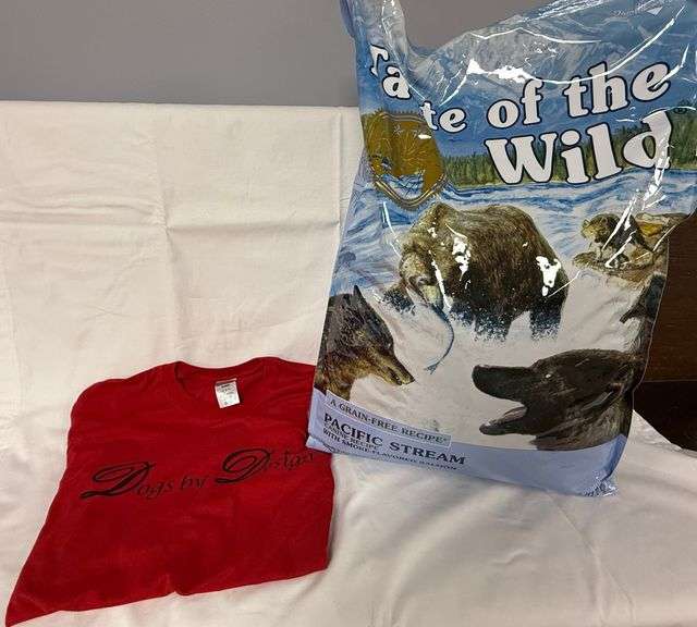 Dog Food & T-Shirt donated by Dogs By Design