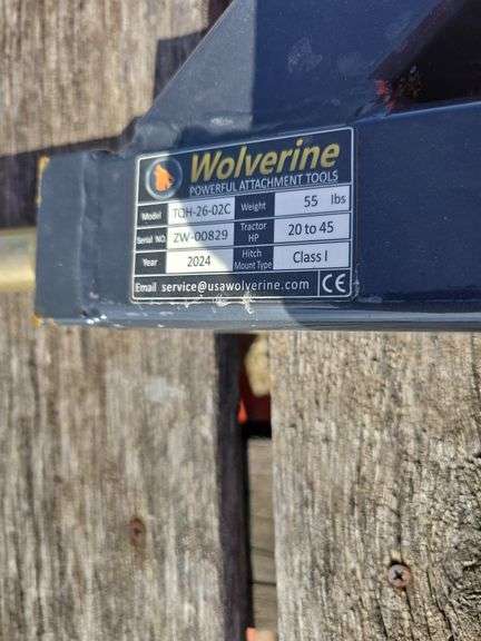 New 2024 3pt hitch with reese hitch insert