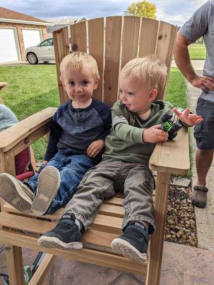 Bar Height Adirondack Chairs (Anonymous Donation)