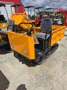 New 2025 IRD25 crawler dumper with seat, Biggs & Stratton 8.6KW engine, Electric ignition, transmission belt pulley drive, Max load: 1500kg