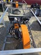 New 2024 Wolverine stump grinder with controller 45" width, swing arc 55 degree