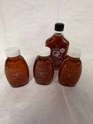 Apron, Honey and Maple Syrup donated by Ashley Dow and Bill & Jane Herman
