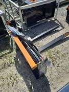 New 2024 Wolverine hydraulic adjustable pallet forks for skid steer, 48" long forks